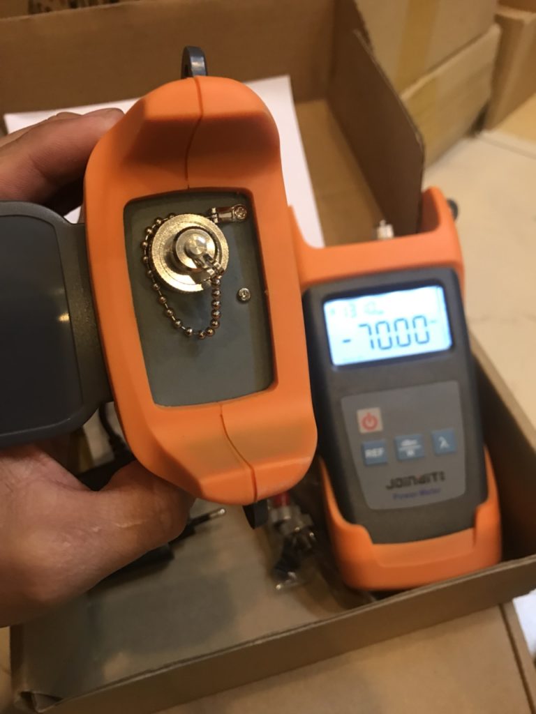 Thiết bị đo suy hao tín hiệu cáp quang JW3211